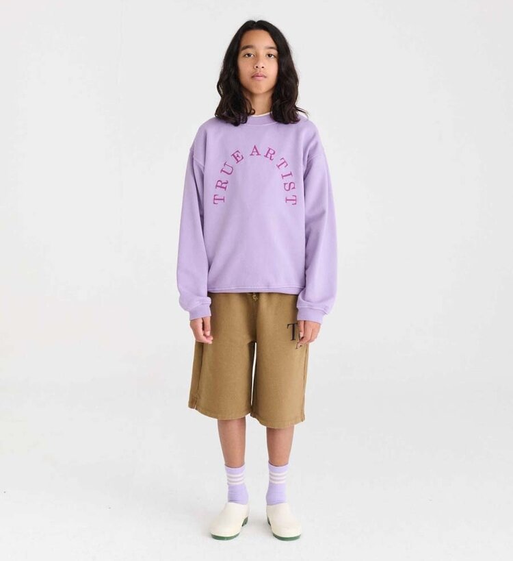 True Artist Sweatshirt no10 Lavender Lilac