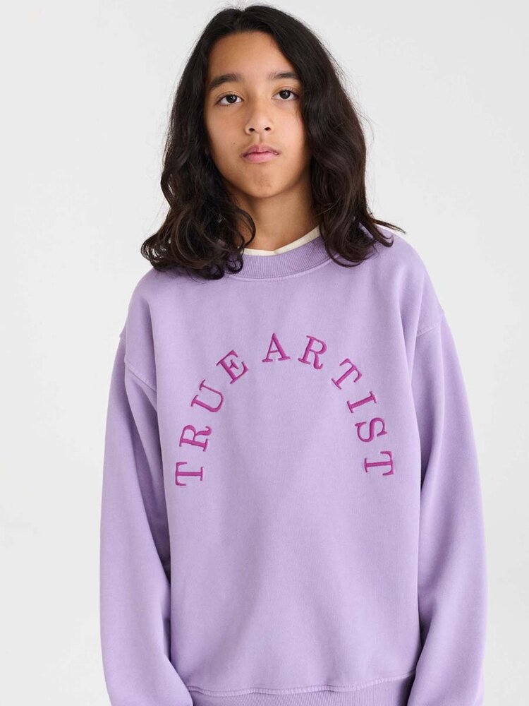 True Artist Sweatshirt no10 Lavender Lilac