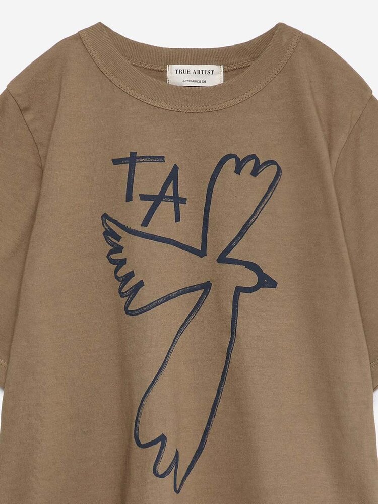 True Artist T-shirt no. 05 Otter Brown