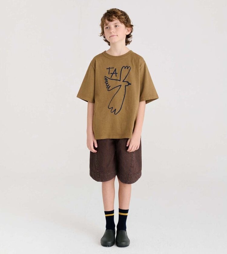 True Artist T-shirt no05 Otter Brown