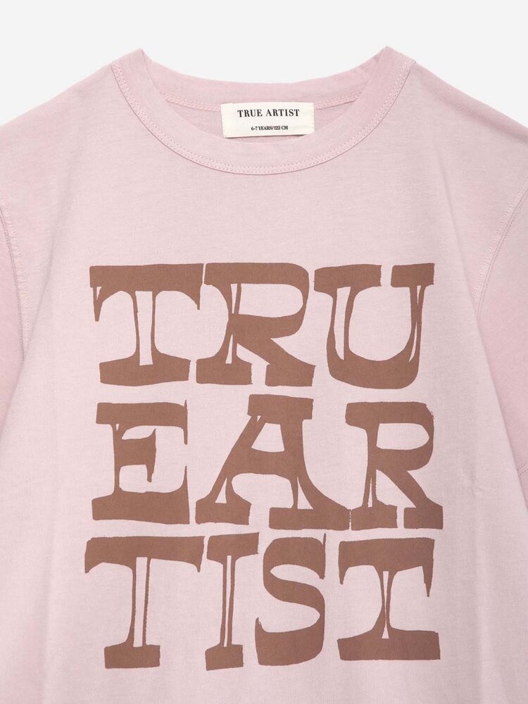 True Artist T-shirt no01 Light Lilac
