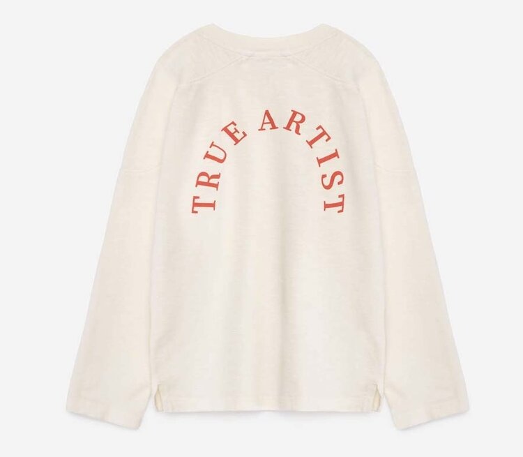 True Artist T-shirt no23 Ivory White
