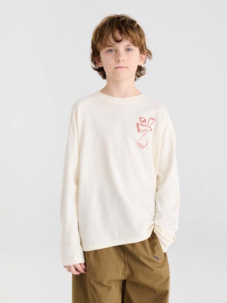 True Artist T-shirt no23 Ivory White