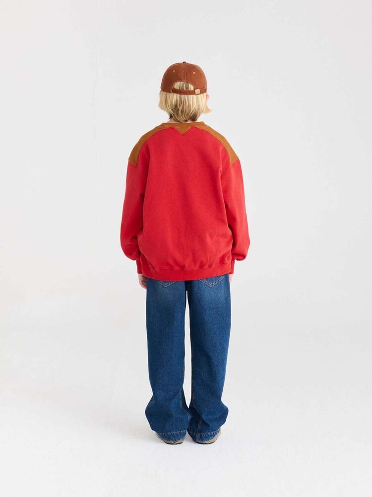 True Artist Sweatshirt no14 Deep Red