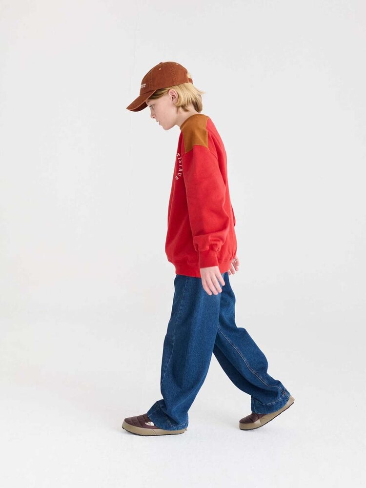 True Artist Sweatshirt no14 Deep Red