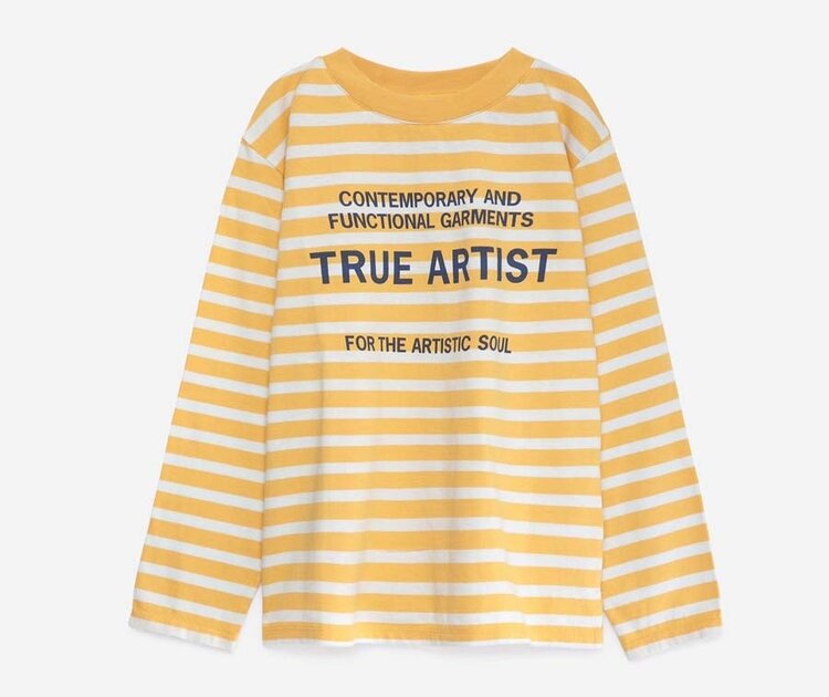 True Artist T-shirt no. 16 Warm Apricot