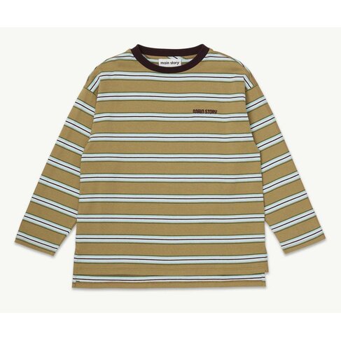 Main Story UK Big Tee - Raincoat Stripe Jersey