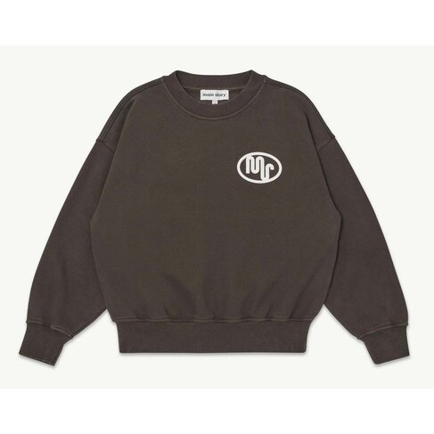 Main Story UK Bubble Sweatshirt - Chocolate Brown Fleece