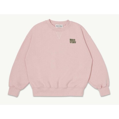 Main Story UK Crew Sweatshirt - Bonbon Fleece