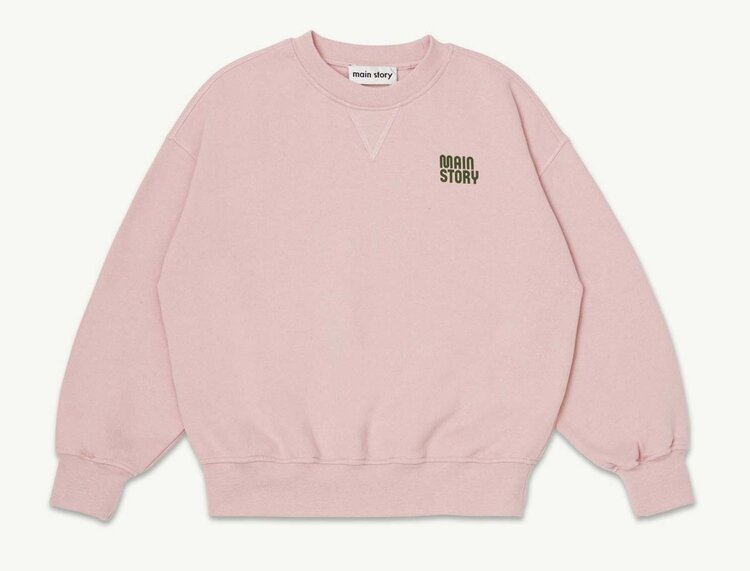 Main Story UK Crew Sweatshirt - Bonbon Fleece
