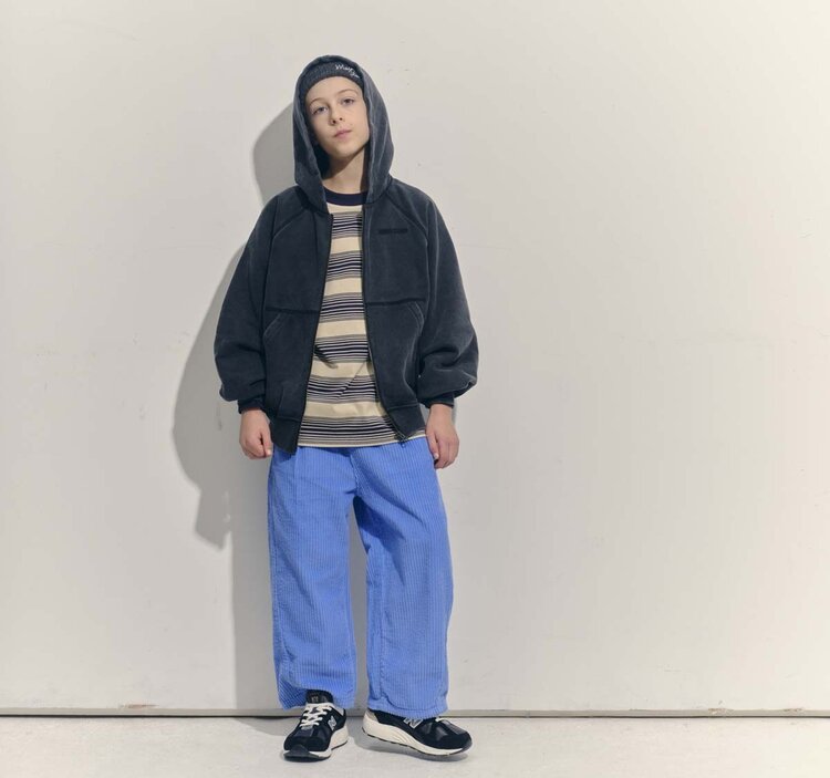 Main Story UK Zipped Hoodie - Phantom Fleece