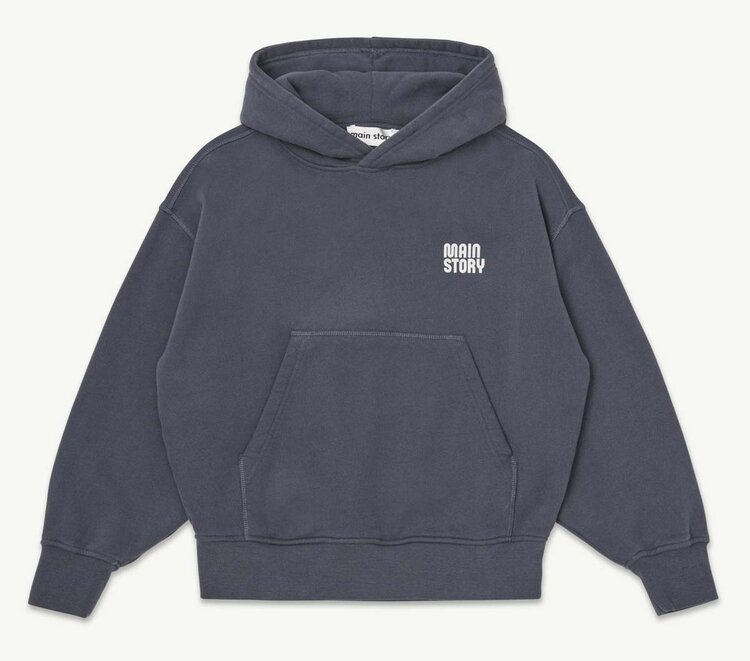 Main Story UK Hooded Sweatshirt - Graphite Fleece