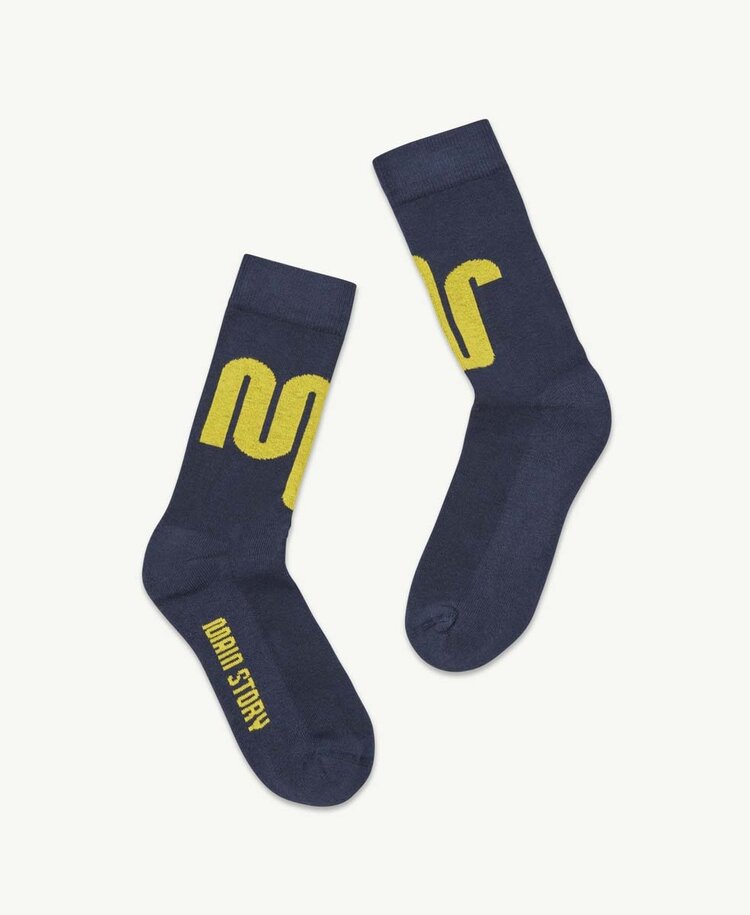 Main Story UK Sock - Navy Knit