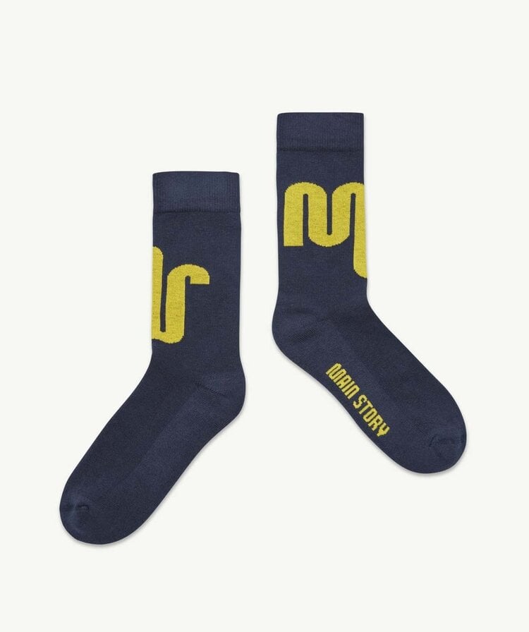 Main Story UK Sock - Navy Knit