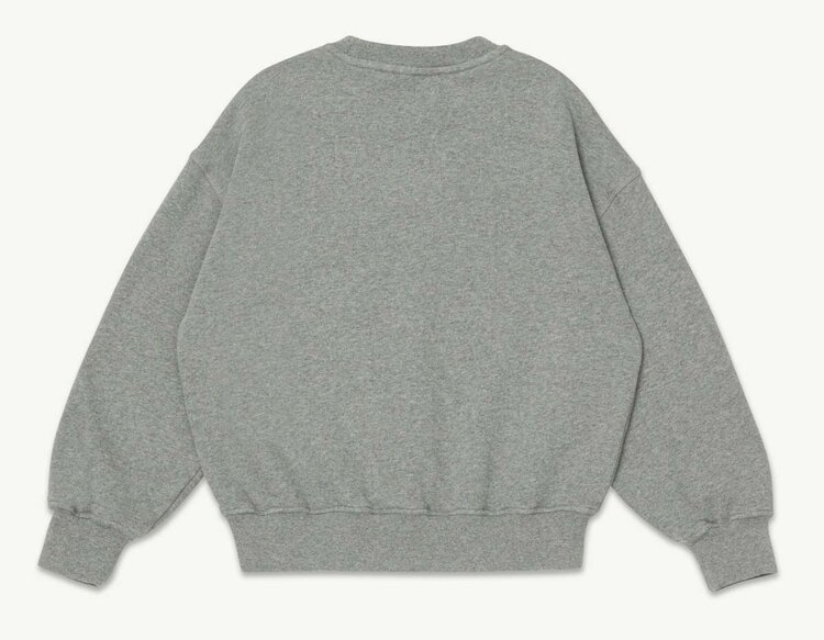 Main Story UK Crew Sweatshirt - Gray Melange Fleece