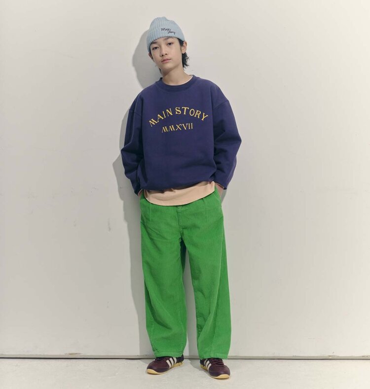 Main Story UK Bubble Sweatshirt - Graystone Fleece