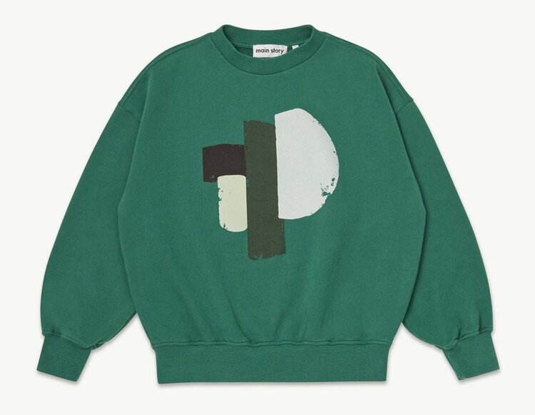 Main Story UK Bubble Sweatshirt - Evergreen Fleece