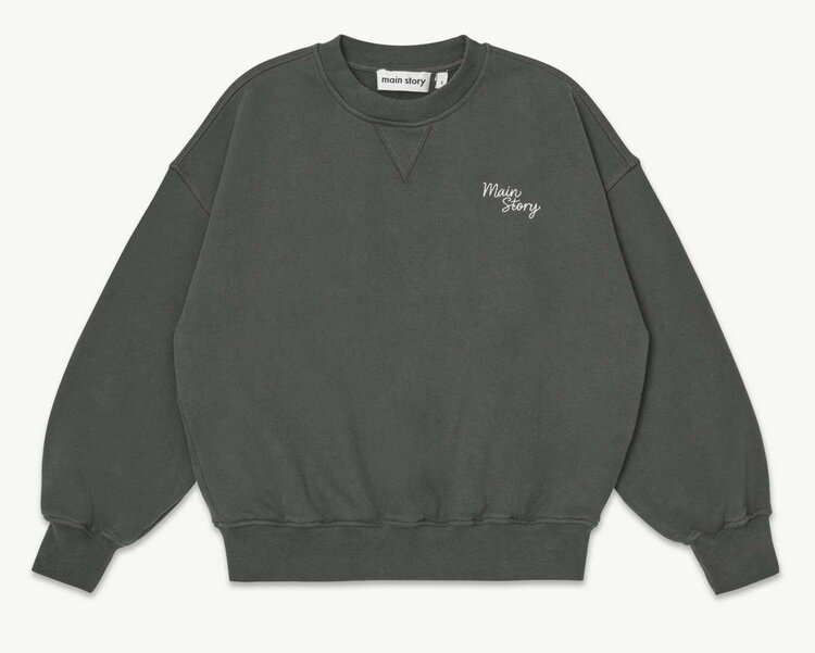 Main Story UK Crew Sweatshirt - Peat Fleece