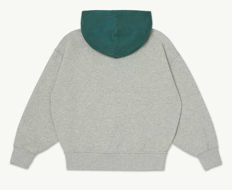 Main Story UK Hooded Sweatshirt - Light Gray Melange Fleece