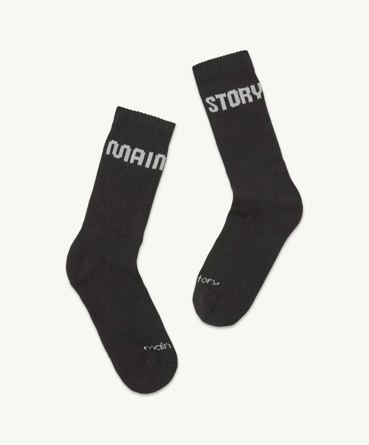 Main Story UK Sock - Black Knit