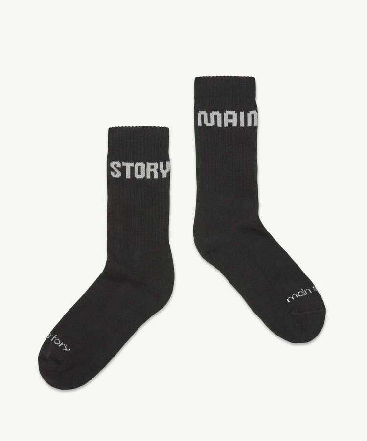Main Story UK Sock - Black Knit