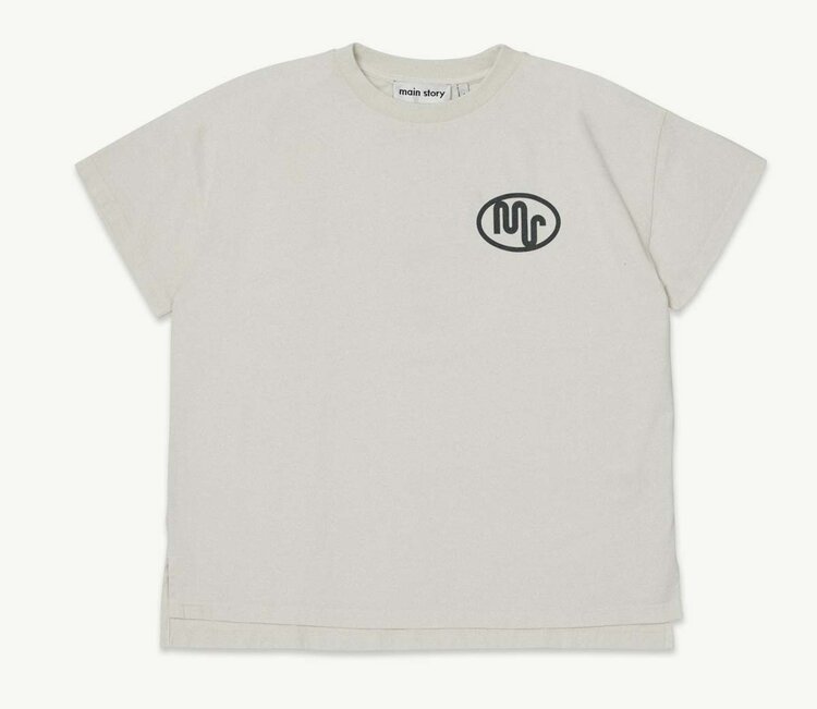 Main Story UK Oversized Tee - Lily White Jersey