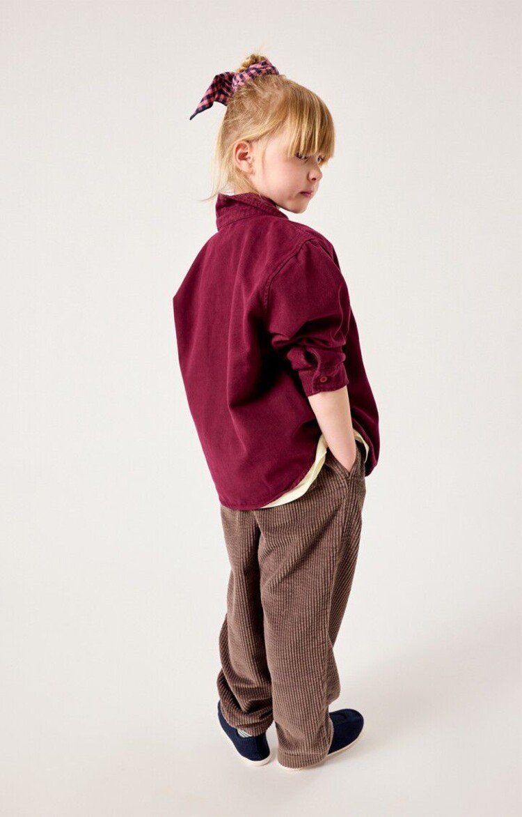 American Vintage PADOW-B Trousers - Cendre Vintage