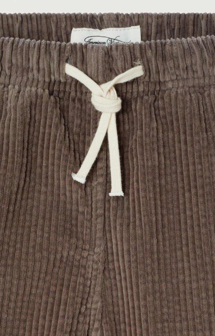 American Vintage PADOW-B Trousers - Cendre Vintage