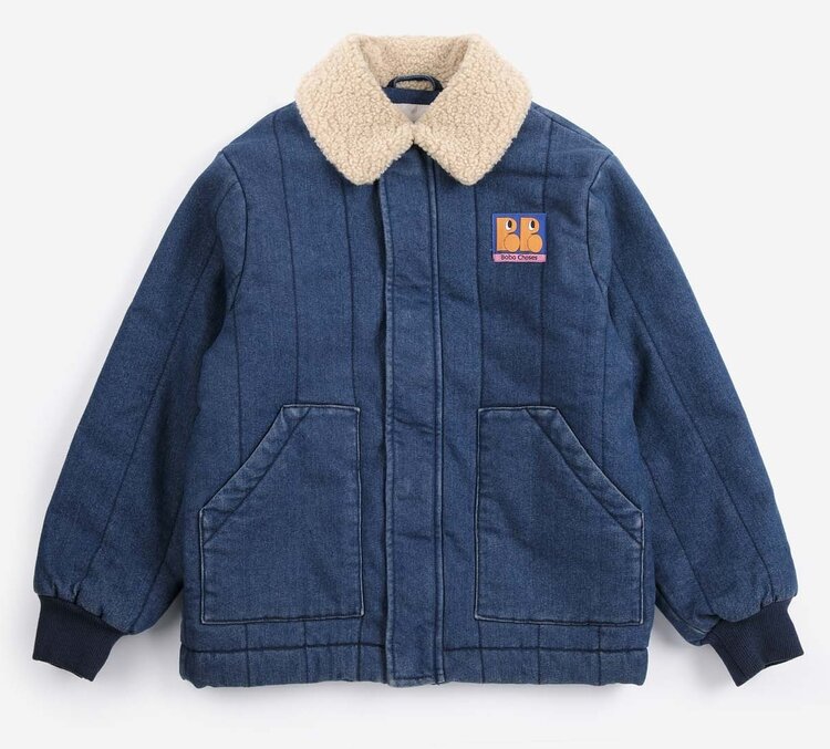 Bobo Choses Booo Bo Choses Tag denim jacket