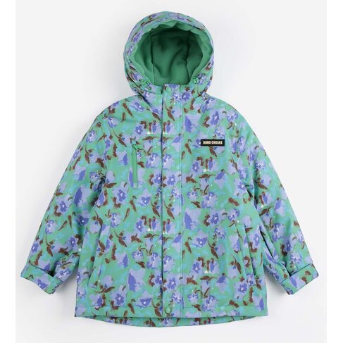 Bobo Choses Watercolor all over ski anorak