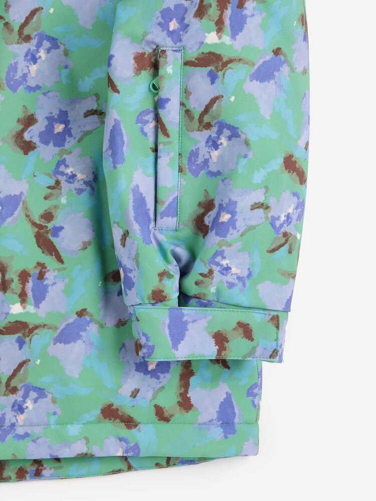 Bobo Choses Watercolor all over ski anorak
