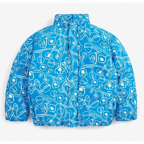 Bobo Choses Sketchy Flowers All Over anorak