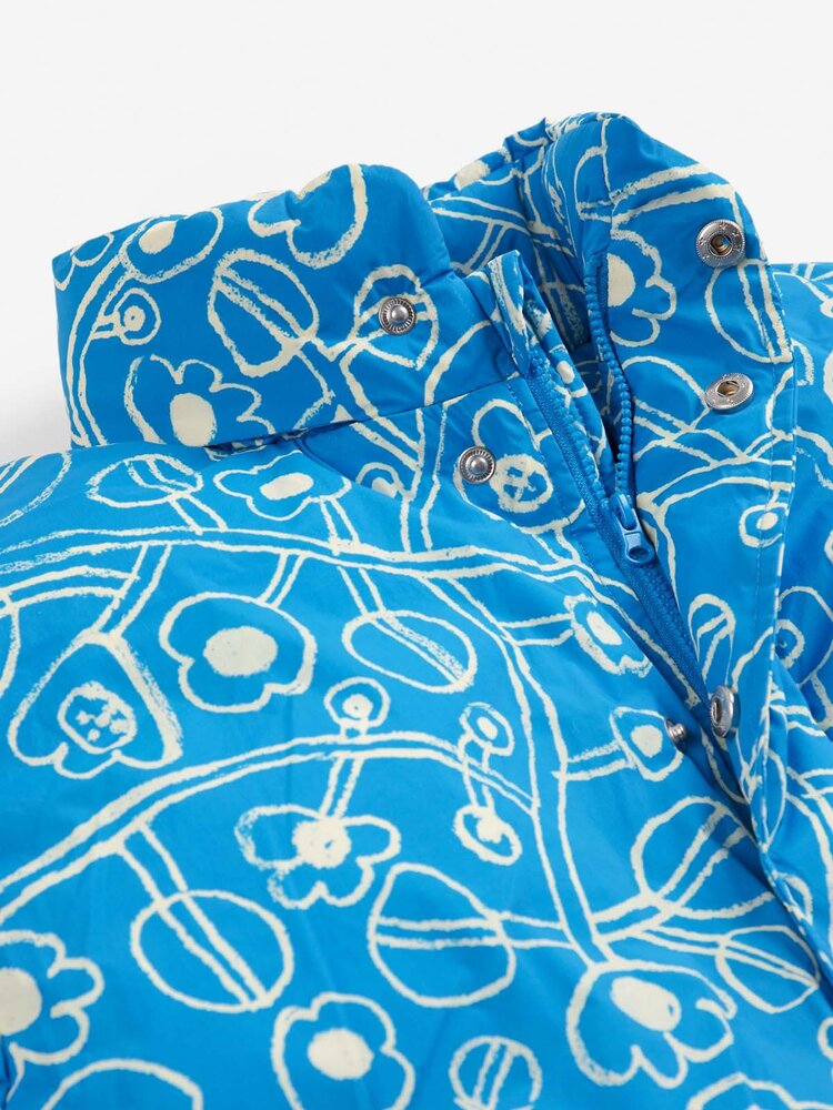 Bobo Choses Sketchy Flowers All Over anorak