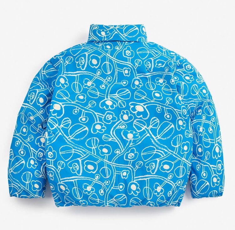 Bobo Choses Sketchy Flowers All Over anorak