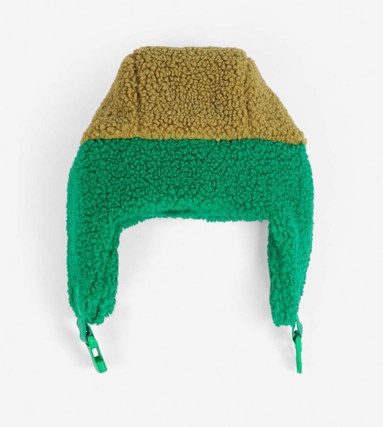 Bobo Choses  Bobo Choses color block sheepskin chapka