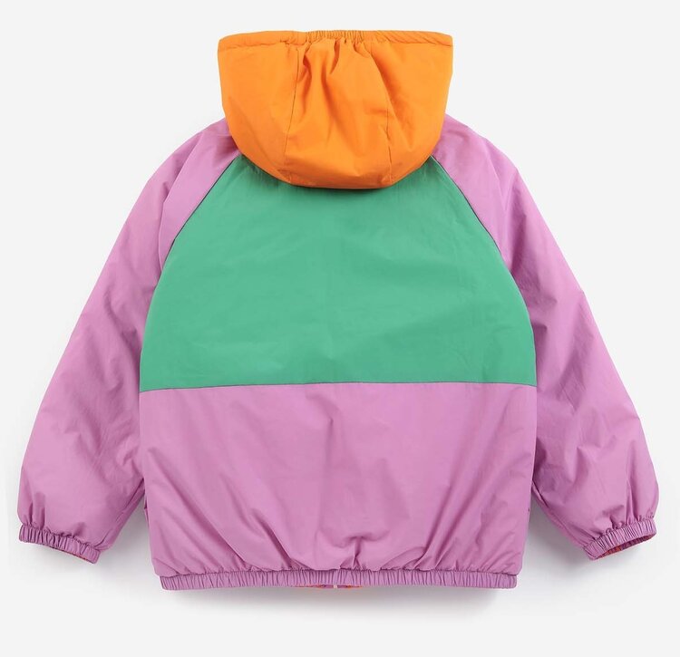 Bobo Choses Almost Moiré all over reversible anorak