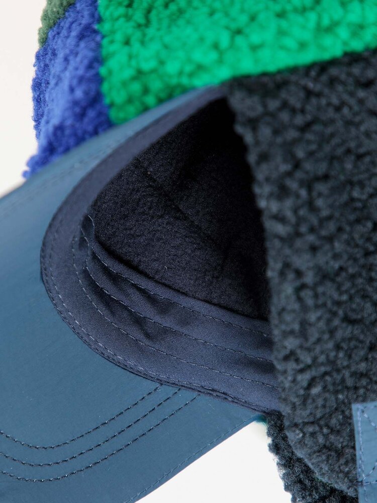 Bobo Choses  Bobo Choses color block sheepskin chapka