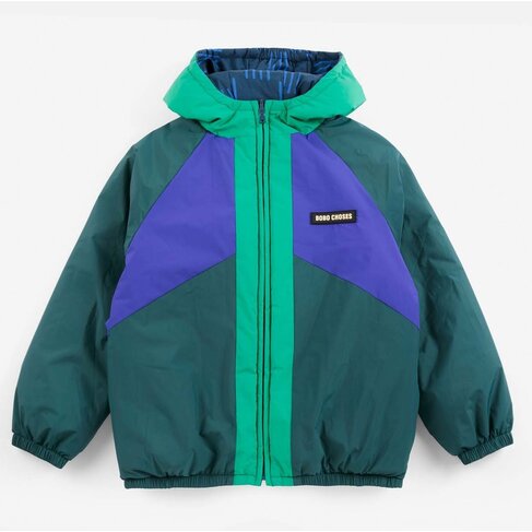 Bobo Choses Almost Moiré all over reversible anorak