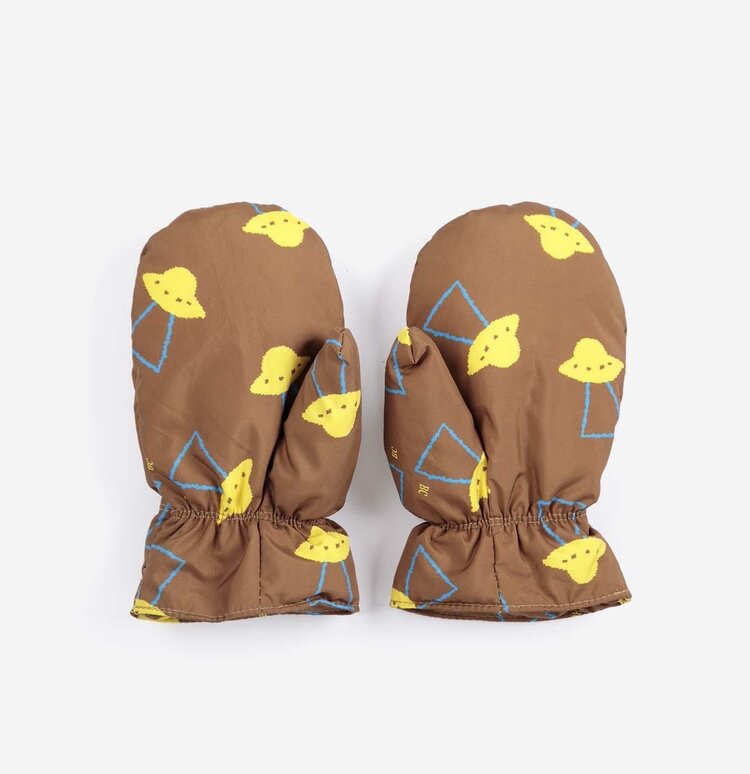 Bobo Choses Pixel Abduction all over mittens