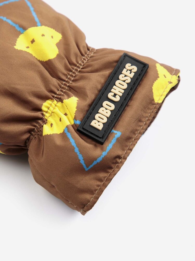 Bobo Choses Pixel Abduction all over mittens