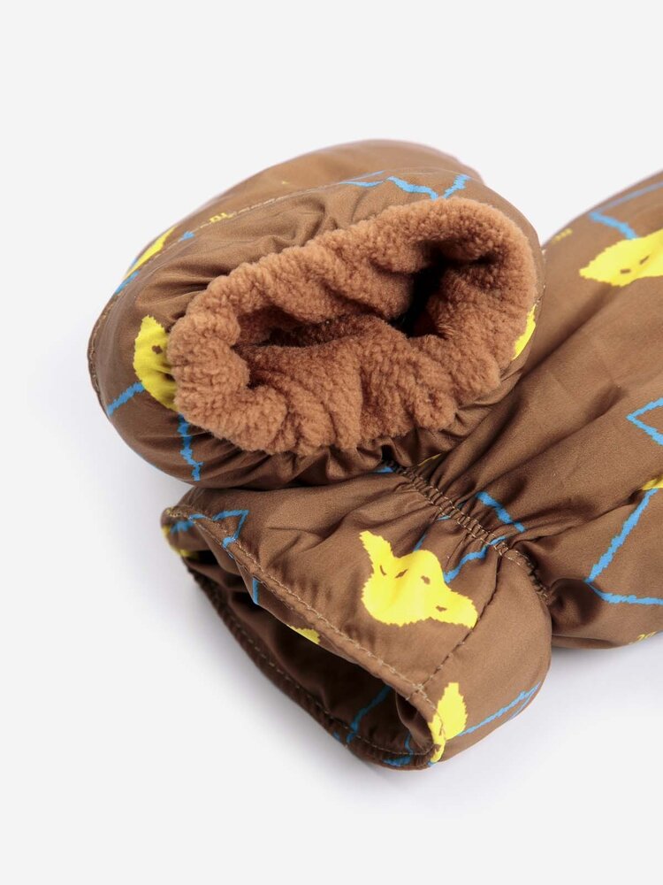 Bobo Choses Pixel Abduction all over mittens