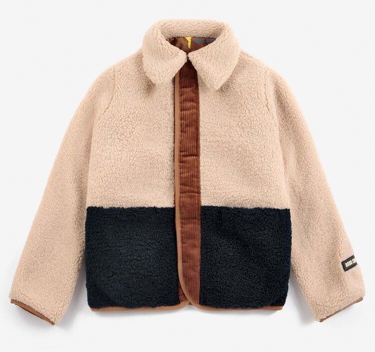 Bobo Choses Pixel Abduction all over reversible jacket
