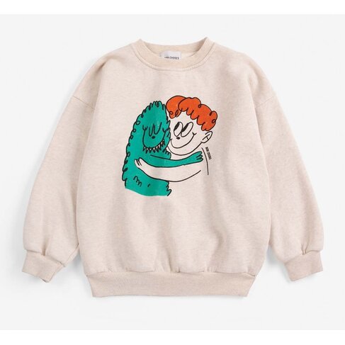 Bobo Choses Hug Hairy Monster sweatshirt