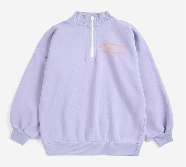 Bobo Choses Mystery BC half zipped sweatshirt