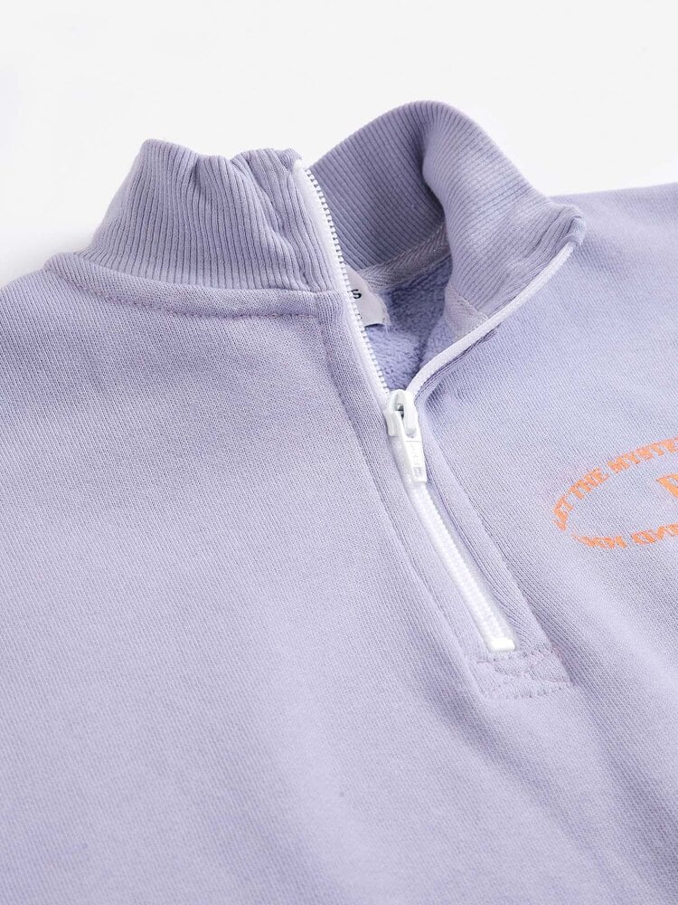 Bobo Choses Mystery BC half zipped sweatshirt
