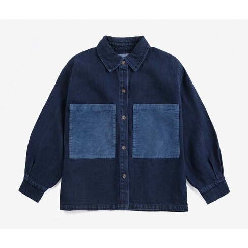 Bobo Choses Booo Bo Choses Tag denim shirt