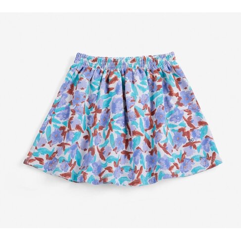 Bobo Choses Watercolor all over fleece skirt