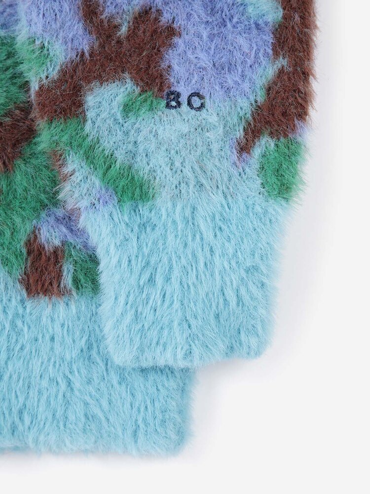 Bobo Choses Watercolor all over jacquard jumper