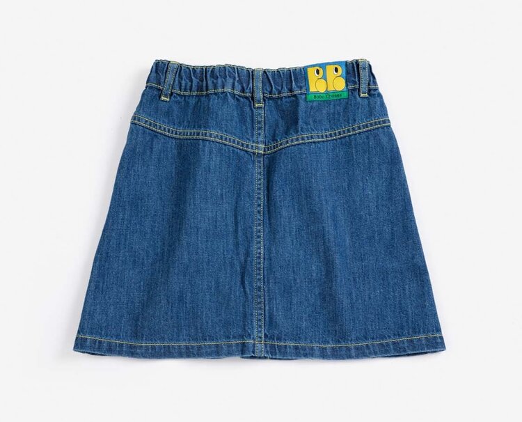 Bobo Choses Booo bo Choses Tag denim skirt
