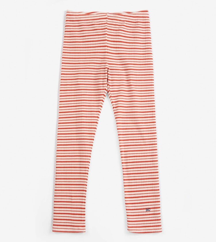 Bobo Choses BC red stripes leggings